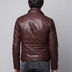 Leo Leather Jacket // Brown (Euro: 56)