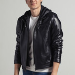 Dakari Leather Jacket // Black (Euro: 52)