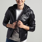 Dakari Leather Jacket // Black (Euro: 48)