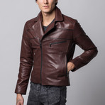 Leo Leather Jacket // Brown (Euro: 56)