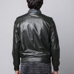 Karsyn Leather Jacket // Green (Euro: 50)