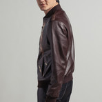 Maverick Leather Jacket // Brown (Euro: 50)