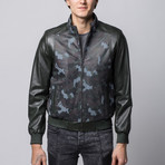 Karsyn Leather Jacket // Green (Euro: 58)