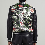 Oliver Leather Jacket // Multicolor (Euro: 46)