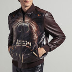 Maverick Leather Jacket // Brown (Euro: 46)