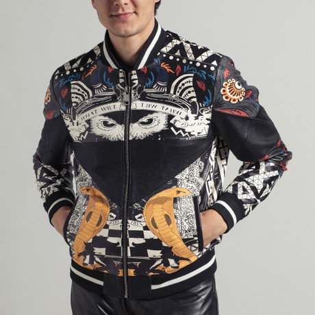 Ben Leather Jacket // Multicolor (Euro: 46)