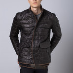 Sawyer Leather Coat // Brown (Euro: 54)