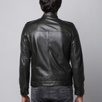 Josiah Leather Jacket // Black (Euro: 60)