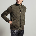 Liam Suede Jacket // Khaki (Euro: 54)