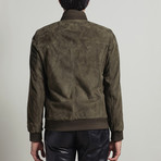 Liam Suede Jacket // Khaki (Euro: 54)