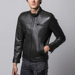 Josiah Leather Jacket // Black (Euro: 50)