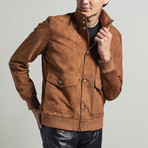 Theodore Suede Jacket // Tobacco (Euro: 56)