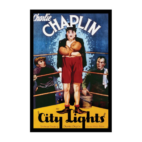 Vintage Movie Poster // City Lights