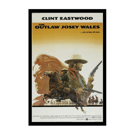 Vintage Movie Poster // The Outlaw Josey Wales