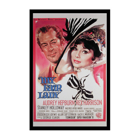 Vintage Movie Poster // My Fair Lady