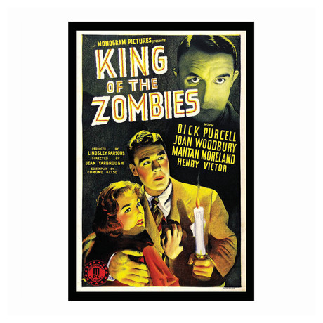 Vintage Movie Poster // King of The Zombies