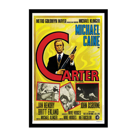 Vintage Movie Poster // Get Carter