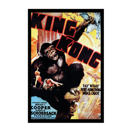Vintage Movie Poster // King Kong