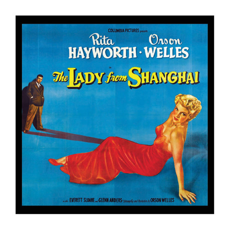 Vintage Movie Poster // The Lady from Shanghai