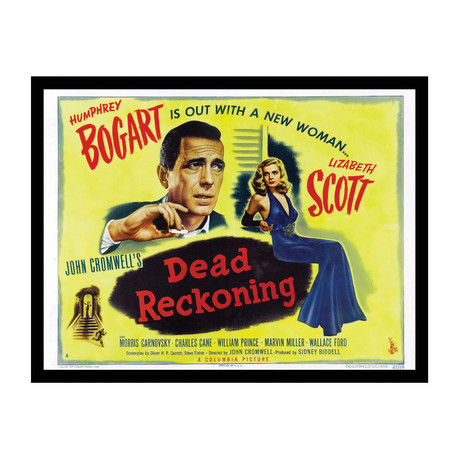 Vintage Movie Poster // Red Reckoning