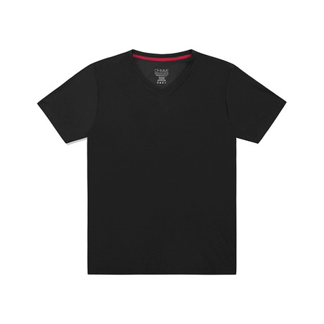 Triangulum V-neck Tee // Black (XS)