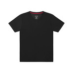 Triangulum V-neck Tee // Black (S)