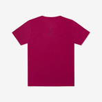 Triangulum V-neck Tee // Red (XL)