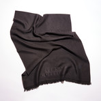 Ravenna Knit Scarf // Black + Gray