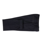 Pinstripe 4-Button Suit // Navy Blue (Euro: 46)