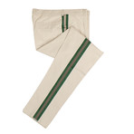 Side Stripe Pants // Beige + Green (Euro: 46)