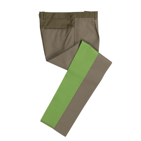 Color Block Pants // Green (Euro: 44)