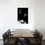 I Just Need Some Space // Black (18"W x 26"H x 0.75"D)