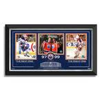 Wayne Gretzky and Connor McDavid Framed Photo Collage // Limited Edition