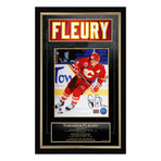 Theoren Fleury Career Collectible Jersey Namebar + Photo // Limited Edition