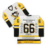Mario Lemieux // Pittsburgh Penguins // Career Jersey // Ltd Ed 66 - Signed