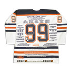 Wayne Gretzky // Edmonton Oilers // Signed White Career Jersey // LTD /99