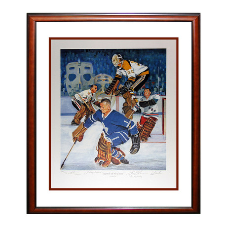 Legends Of The Crease Signed Lithograph // Limited Edition