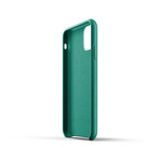 Full Leather Case // iPhone 11 // Alpine Green (Tan)