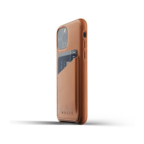 Full Leather Wallet Case // iPhone 11 Pro (Tan)