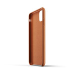Full Leather Wallet Case // iPhone 11 Pro Max (Tan)