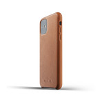 Full Leather Case // iPhone 11 // Alpine Green (Tan)