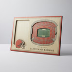 Cleveland Browns 3D Picture Frame