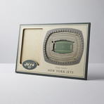 New York Jets 3D Picture Frame