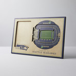 Seattle Seahawks 3D Picture Frame