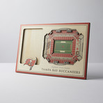 Tampa Bay Buccaneers 3D Picture Frame