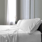 Bamboo Field Bedsheets // White (Twin XL)