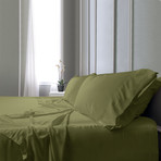 Bamboo Field Bedsheets // Sage Green (Twin XL)