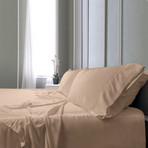 Bamboo Field Bedsheets // Light Beige (Twin XL)
