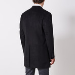 Double Breasted Coat // Black (US: 46R)