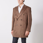 Double Breasted Coat // Camel (US: 52R)
